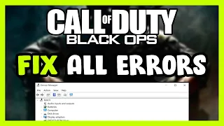 FIX Call of Duty: Black Ops 1 Crashing, Freezing, Not Launching, Stuck & Black Screen