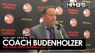 HHS1987 Sports: Coach Budenholzer Recap (Atlanta Hawks vs. Washington Wizards 3-21-16)