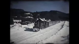 CPR Train Excursion from Montreal to Mont Laurier, Quebec 1976