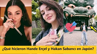 ¿Qué hicieron Hande Erçel y Hakan Sabancı en Japón?