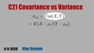 C2) Covariance vs Variance