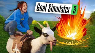 We broke EVERYTHING in Goat Simulator 3