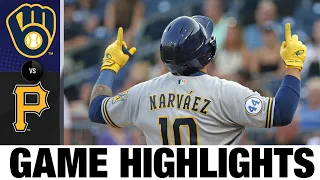 Brewers vs. Pirates Game Highlights (7/27/21) | MLB Highlights