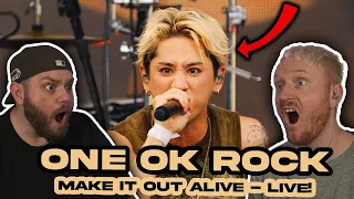 ONE OK ROCK - Make It Out Alive [1CHANCE FESTIVAL 2023] - The Sound Check Metal Vocalists React