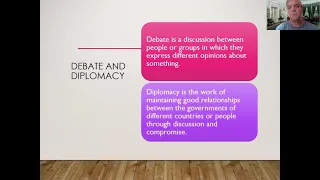 National History Day in Missouri Webinar Part 1: Exploring the 2022 Theme "Debate and Diplomacy"