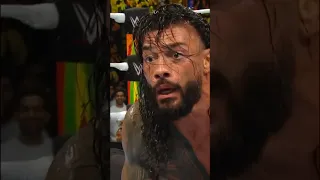 Jey Uso went for the low blow on Roman Reigns!