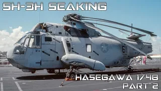 Step by Step Hasegawa 1/48 SH-3H Seaking Part 2 (cockpit, assembly)