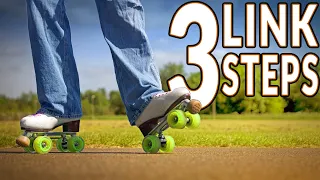 3 Rhythm Roller Skating Linking Steps - Heel Toe Manual, Back Pull and Square Turns