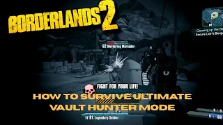 How to make Ultimate Vault Hunter Mode Easy. (Borderlands 2 Switch and Other platforms)