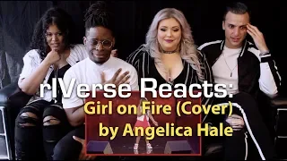 rIVerse Reacts: Girl on Fire (Cover) by Angelica Hale - Golden Buzzer Performance Reaction