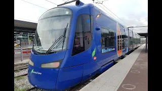 Tramway Ligne 4🚊Siemens Avanto Transilien x IDFM (U 25500) : Bondy➡️Aulnay-sous-Bois