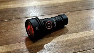 Wurkkos TS11 small pocket thrower flashlight review | Like a lighthouse that fits in your pocket.