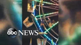 Worker falls from Ferris wheel while trying to save two boys