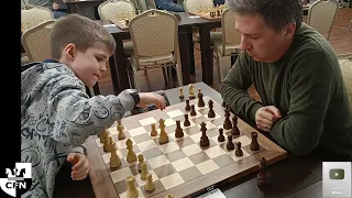 Y. Seferbekov (1471) vs D. Krasov (1445). Chess Fight Night. CFN. Rapid