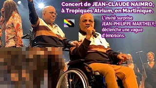 De l'émotions, JEAN-PHILIPPE MARTHELY, au concert de Jean-Claude Naimro, à l'ATRIUM en Martinique.