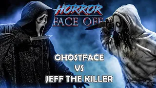 GHOSTFACE vs JEFF THE KILLER [Scream vs Creepypasta] | HORROR FACE-OFF: Episode 1