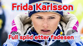 Frida Karlsson |  VM-stafetten: Karlsson skyldte på skiene, smøreren mente hun var sliten