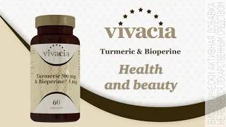 Vivacia. Turmeric & Bioperine