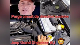 Purger la direction assistée de son Jeep Grand Cherokee WJ, full détails + explications