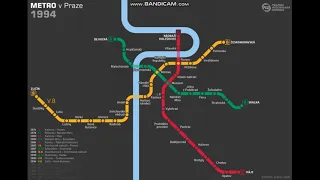 Historie Pražského Metra 1974 - 2015