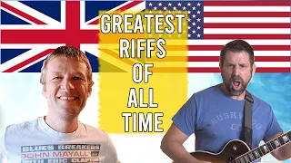 Who has the best riffs? UK or US? The Greatest Riffs of All Time