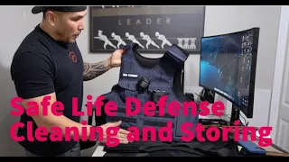 Safe Life Defense Vests/ Cleaning and Storing