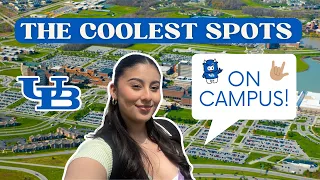 I asked UB students their favorite spot on campus 👀💙🤘🏼 | University at Buffalo