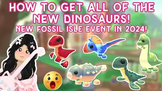 How to get All Dinosaurs 10x FASTER in the New Fossil Isle Excavation Event! 2024😱🤩This is So Cool!!