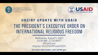 USCIRF Update with USAID: The President's Executive Order on International Religious Freedom