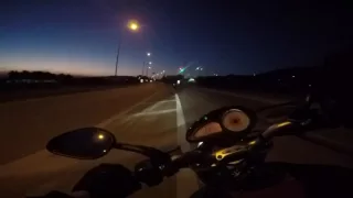 MV Agusta Brutale 910R  - Almost Crash