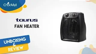 Taurus Fan Heater Unboxing | Clickmall