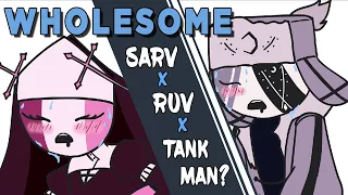 FNF - WHOLESOME, BUT YOU WON'T EXPECT THIS | RUV x SARV x TANKMAN? 16+