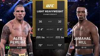 АЛЕКС ПЕРЕЙРА VS ДЖАМАЛ ХИЛЛ UFC 5 CPU VS CPU