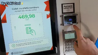 How to pick up a package by paying with the card at easybox emag