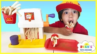 Mcdonald's French Fries Maker Happy Meal Magic Vintage McDonalds Food Toys Pretend Play Toy for Kids