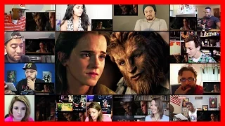 BEAUTY AND THE BEAST | Official Trailer | Reactions Mashup