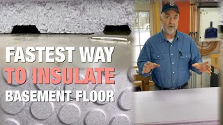 How to Insulate a Basement Floor FAST