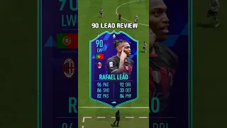 90 POTM Leao Review in FIFA 23 #shorts #short