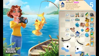 Merge Mansion | Lucky Catch 🐟🐠 Part 5 🐋🐬