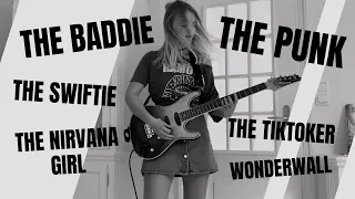 10 Types of Female Guitarists