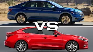 2019 Volkswagen Jetta vs 2018 Mazda 3 Sedan