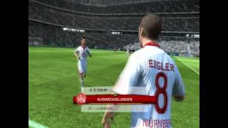 FC Bayern München vs. 1. FC Nürnberg 0:1 Highlights (FIFA 11)