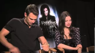 Theo James & India Eisley Underworld Awakening.mov