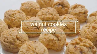 Walnut Cookies Recipe Crispy