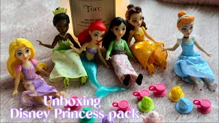 ✨Unboxing Disney Princess 👑  (Princess Celebration pack 🫖)