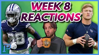 Will Levis Breakout, CeeDee Lamb Return, Chiefs Collapse, & More NFL Week 8 Reactions | Wake & Take