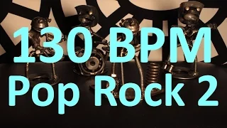 130 BPM - Pop Rock 2 - 4/4 Drum Track - Metronome - Drum Beat