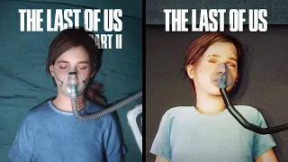 The Last of Us Part II vs Original | All Flashback Scenes Direct Comparison