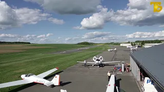 Zeitraffer Flugplatz Walldürn - EDEW