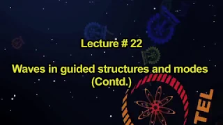 Lecture 22: Waves in guided structures and modes (Contd.)